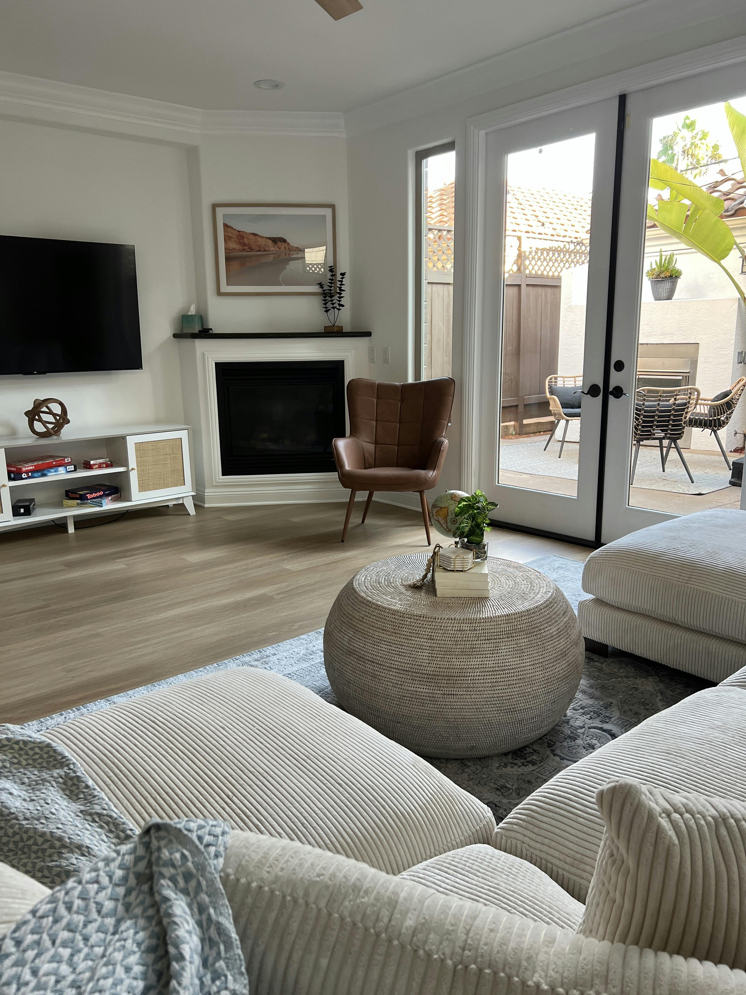 You can't go wrong with neutral, elegent design in your short term rental.